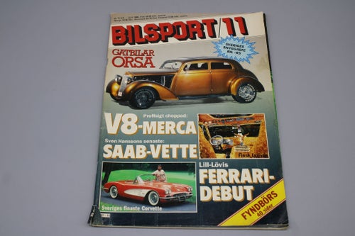 Bilsport Nr 11 1985