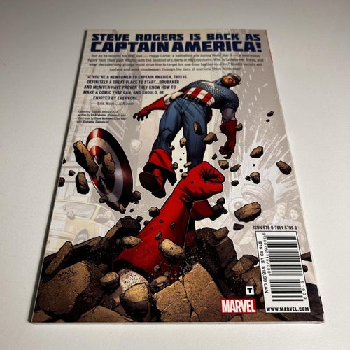 Captain America vol 1, 2012, toppex! NM