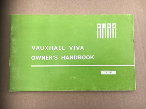 Instruktionsbok VAUXHALL Viva