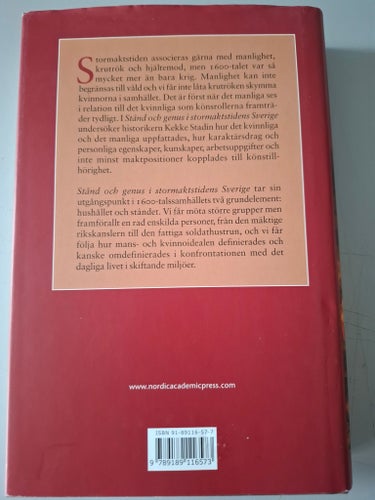 Stånd och genus i stormaktstidens Sverige av Kekke Stadin