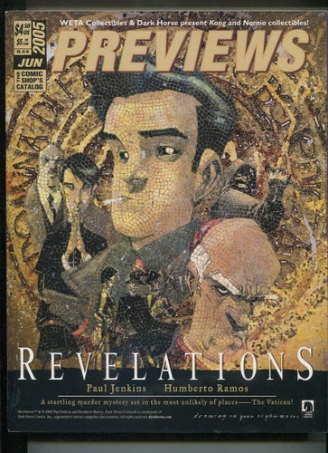 Previews Catalouge June 2005 Marvel DC Justice League etc