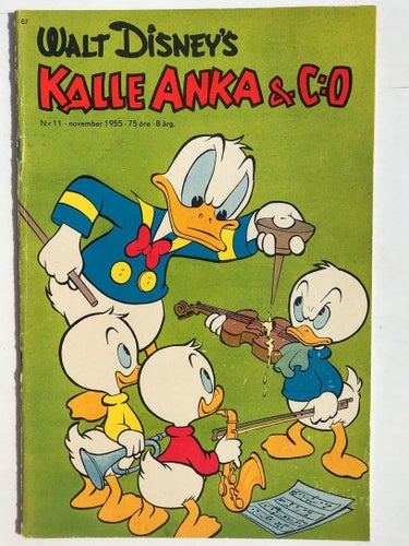 Kalle Anka - 1955:11. FN