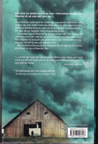 Lee Child / Värt Att Dö För / Jack Reacher / Inbunden / Nära nyskick
