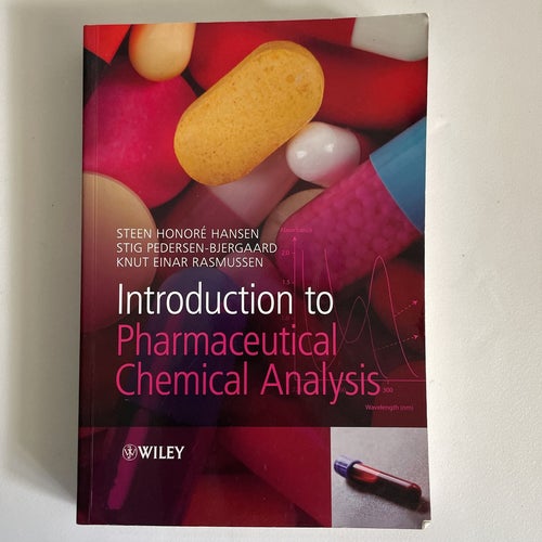 Introduction to Pharmaceutical Chemical Analysis