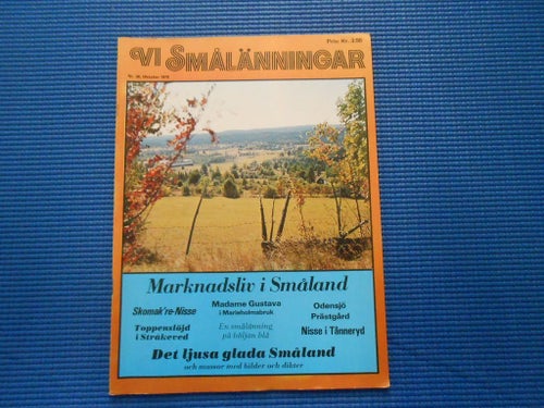 Vi Smålänningar 36 1979 Marieholm Mörtfors  Ingelstad Stråkeved Odensjö Källvik