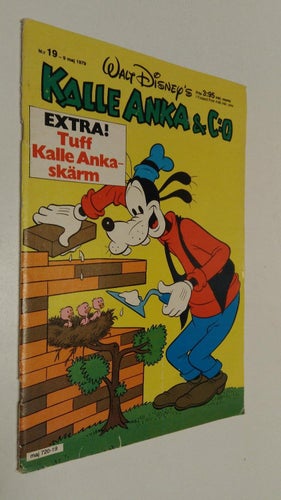Kalle Anka 1979 nr 19 + kalle Anka-skärm, olösta Kalle Ankas pysselsidor 10