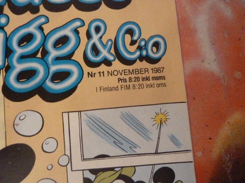 MUSSE PIGG & CO, NR 11 - 1987, TIDNING