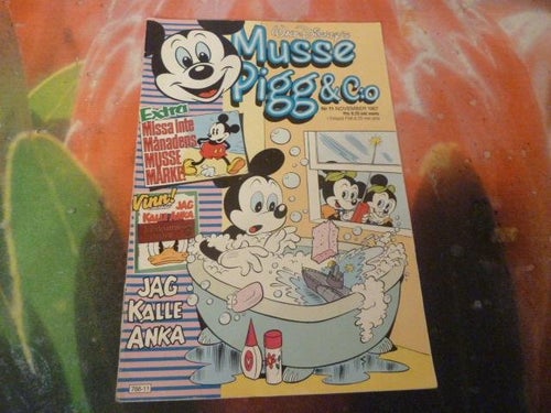 MUSSE PIGG & CO, NR 11 - 1987, TIDNING