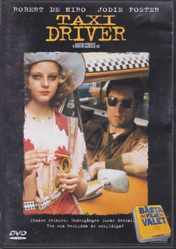 DVD / Taxi Driver / Robert De Niro, Jodie Foster / Martin Scorsese/ Nära nyskick
