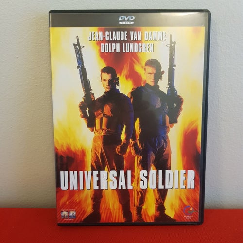 DVD - Universal Soldier - Van Damme, Dolph Lundgren - Repfri