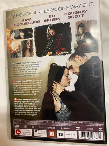 DVD Tiger House Kaya Scodelario TOPPSKICK