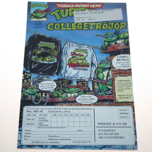 Teenage Mutant Hero Turtles - 1991 - NR 12