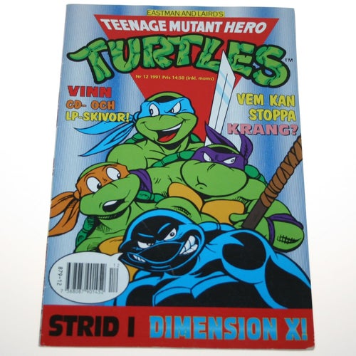 Teenage Mutant Hero Turtles - 1991 - NR 12