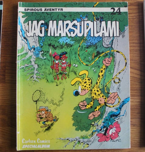 SPIROUS ÄVENTYR 24 Jag Marsupilami 1982