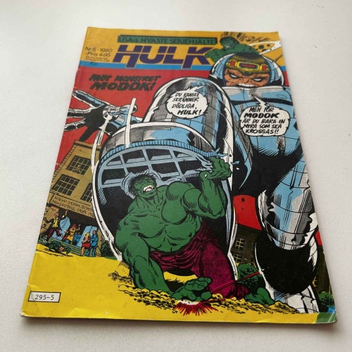 Hulk nr 5 1980, samlarex! FN