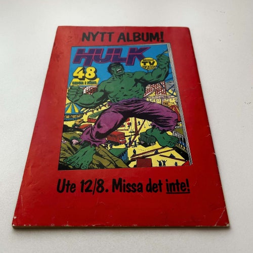 Hulk nr 5 1980, samlarex! FN
