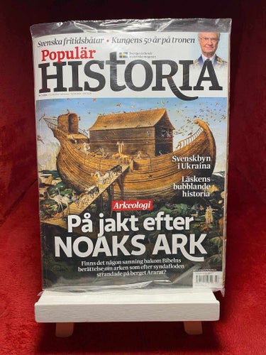 Populär Historia - På jakt efter Noaks Ark, Inplastad! Nr7/2023
