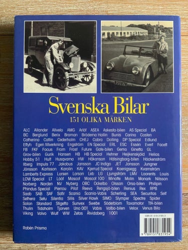 Svenska Bilar 1842-1997 av Gunnar Stålbrand och Gert Ekström, 1997