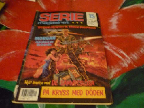 TIDNING, SERIEMAGASINET, NR 15 - 1989
