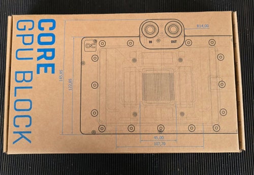 Alphacool Core Geforce RTX 4090 Founders Edition GPU-vattenblock med bakplatta