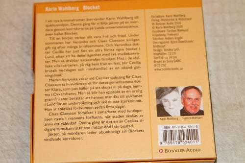 LJUDBOK -- BLOCKET -- KARIN WAHLBERG