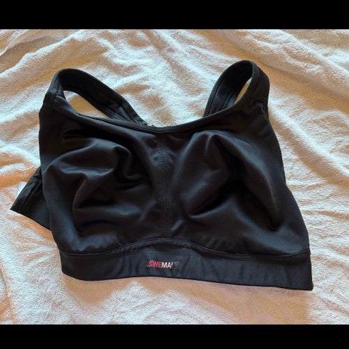 SWEMARK svart sport-bh, stl 90G