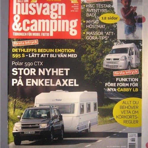 Allt om Husvagn & Camping Nr:10-2006