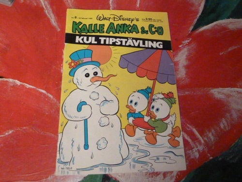 KALLE ANKA & CO, NR 8-1980, TIDNING