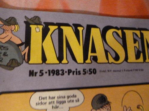 KNASEN, NR 5-1983, TIDNING
