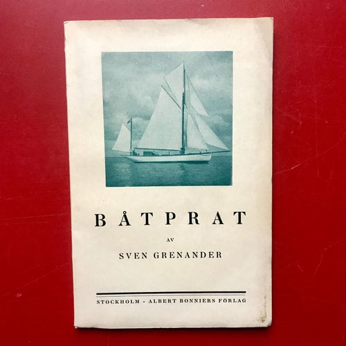BÅTPRAT Sven Grenander 1925