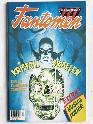 Fantomen - 1989:10 VF med bilaga Miniposter 5 + poster