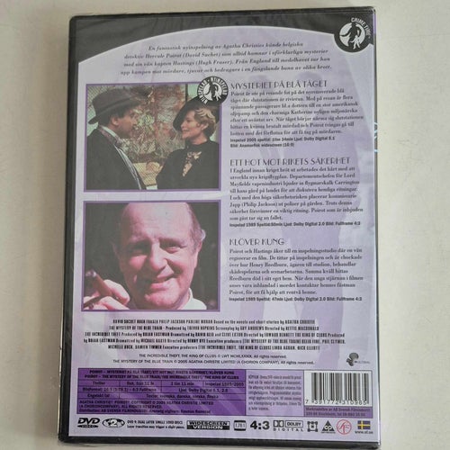 Agatha Christie's Poirot Nr 5 / Ny Inplastad / Svensk Text