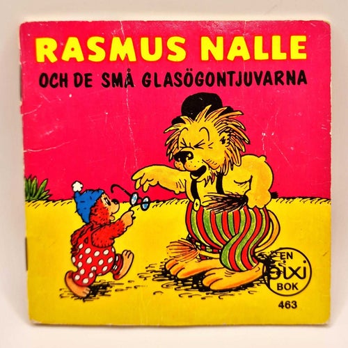 Rasmus Nalle och de små glasögontjuvarna nr 463 pixi - Fri Frakt