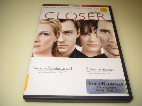 Closer - DVD
