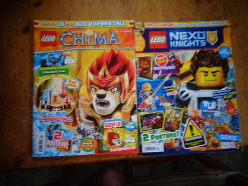 LEGO Nexo Knights & LEGO Chima tidningar 2016 album 4st