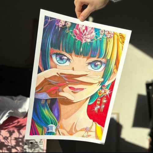 Anime konstverk MaoMao från Apothecary Diary (A3)