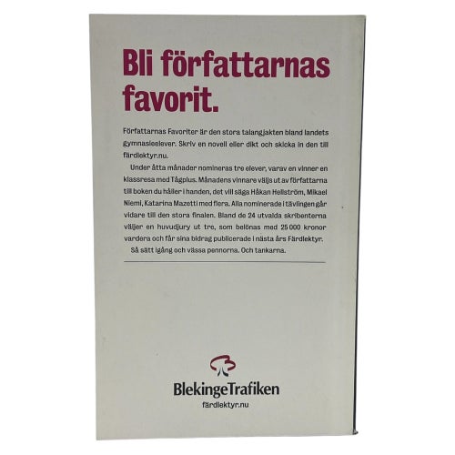 Färd Lektyr Av Johanna Nilsson, Håkan Hellström mm. | Pocket | 2003 |