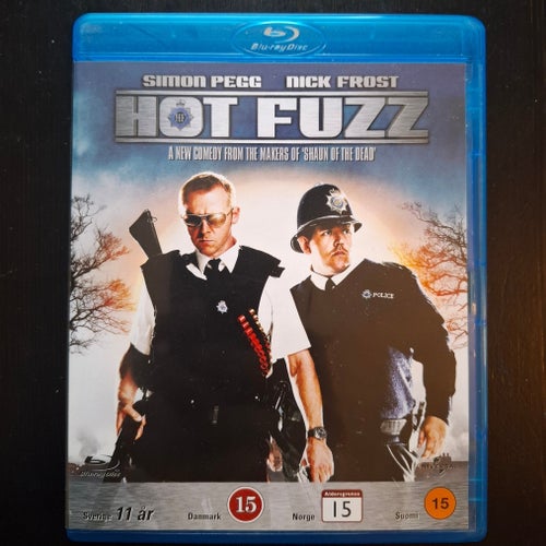 Hot Fuzz Blu-ray Simon Pegg Nick Frost Jim Broadbent