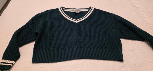 H&M Divided grön tröja, storlek M