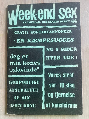 Weekend sex - No. 44 - 3. Årgang (1969) - På Dansk