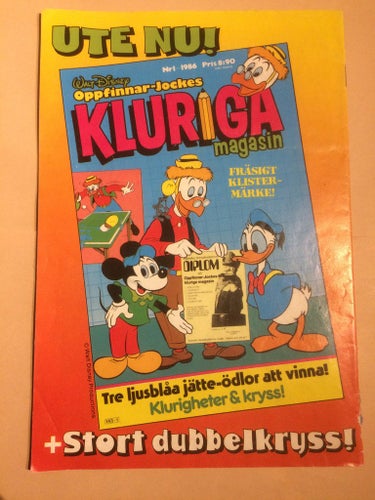Mysteriemagasinet nr 2 från 1986
