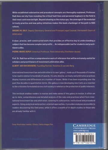 Rules and Practices of International Investment Law and Arbitration / Y. Radi
