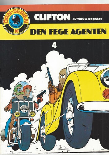 Clifton Fege Agenten skick vf