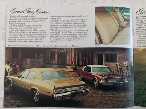 Plymouth Gran Fury 1976 ..