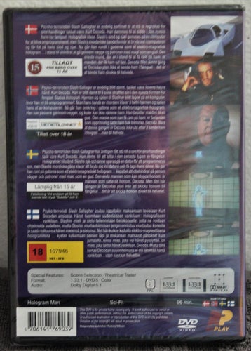 HOLOGRAM MAN NY INPLASTAD
