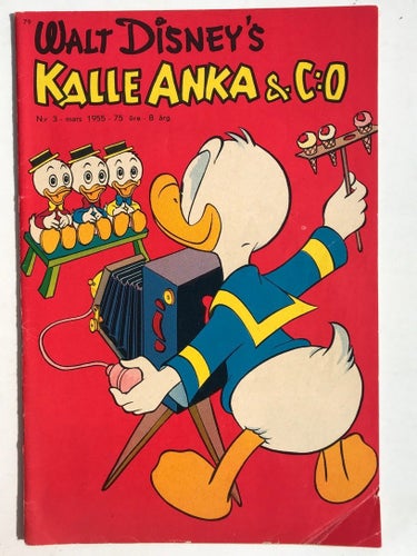 Kalle Anka - 1955:3. FN-VF