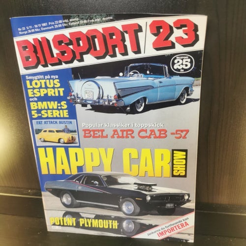 Bilsport 23, 1987