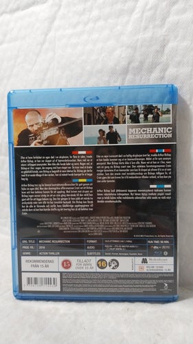 Mechanic Resurrection Blu-ray