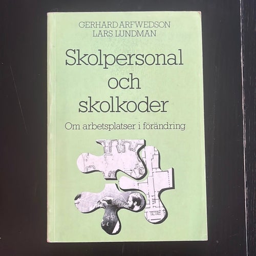 Skolpersonal och skolkoder - Gerhard Arfwedson, Lars Lundman