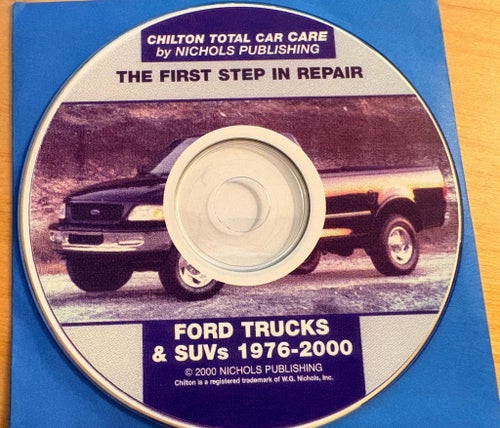 Chilton Total Car Care Ford Trucks & SUVs 1976-2000 CD-ROM (Windows)